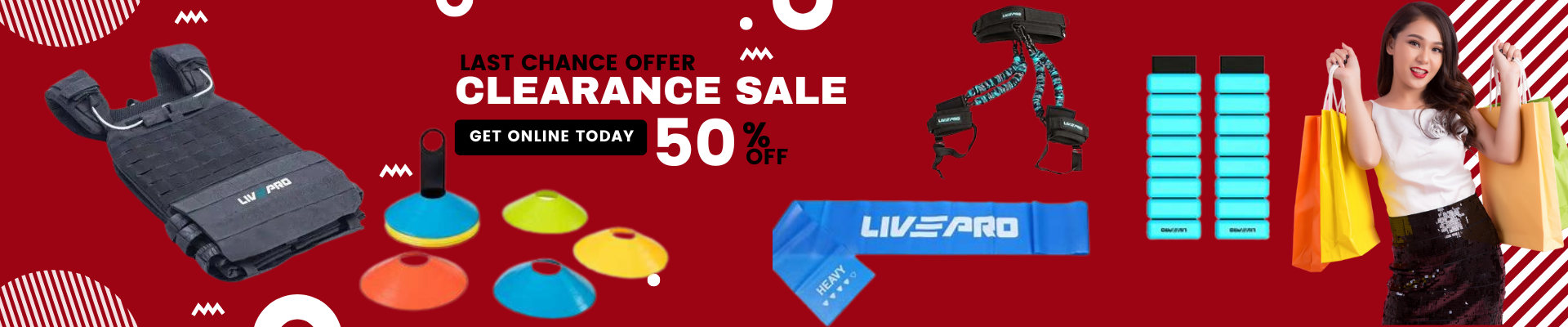 CLEARANCE SALE 50% OFF