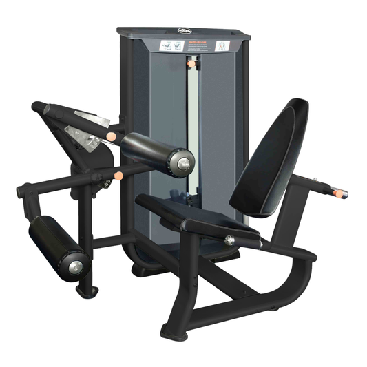 Adjustable leg curl machine