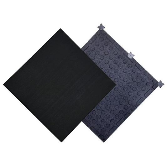 Premium Connector Tile Series - Black - 50mm