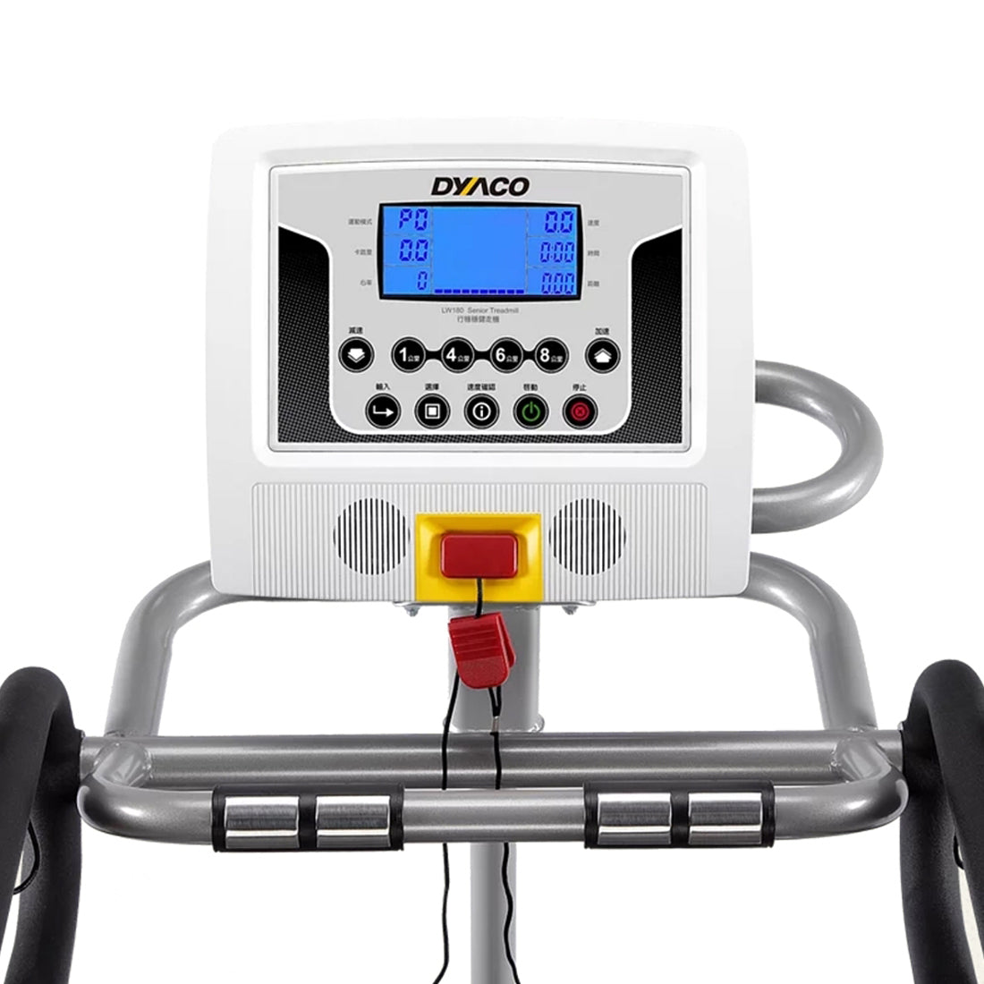 dyaco lw450 treadmill console