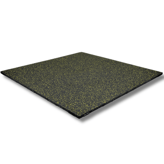Premium Connector Tile Series - Black with Yellow Speckles - 20mm