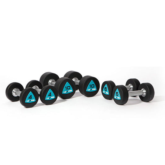 Urethane Round Dumbbells (Sold as Pairs)
