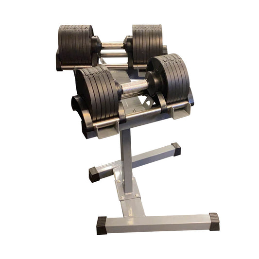 Adjustable Dumbbells Set With Stand