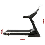 sole f85 treadmill dimensions