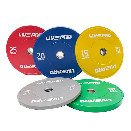 Rubber Colored Bumper Plates (Sold as Per Piece)