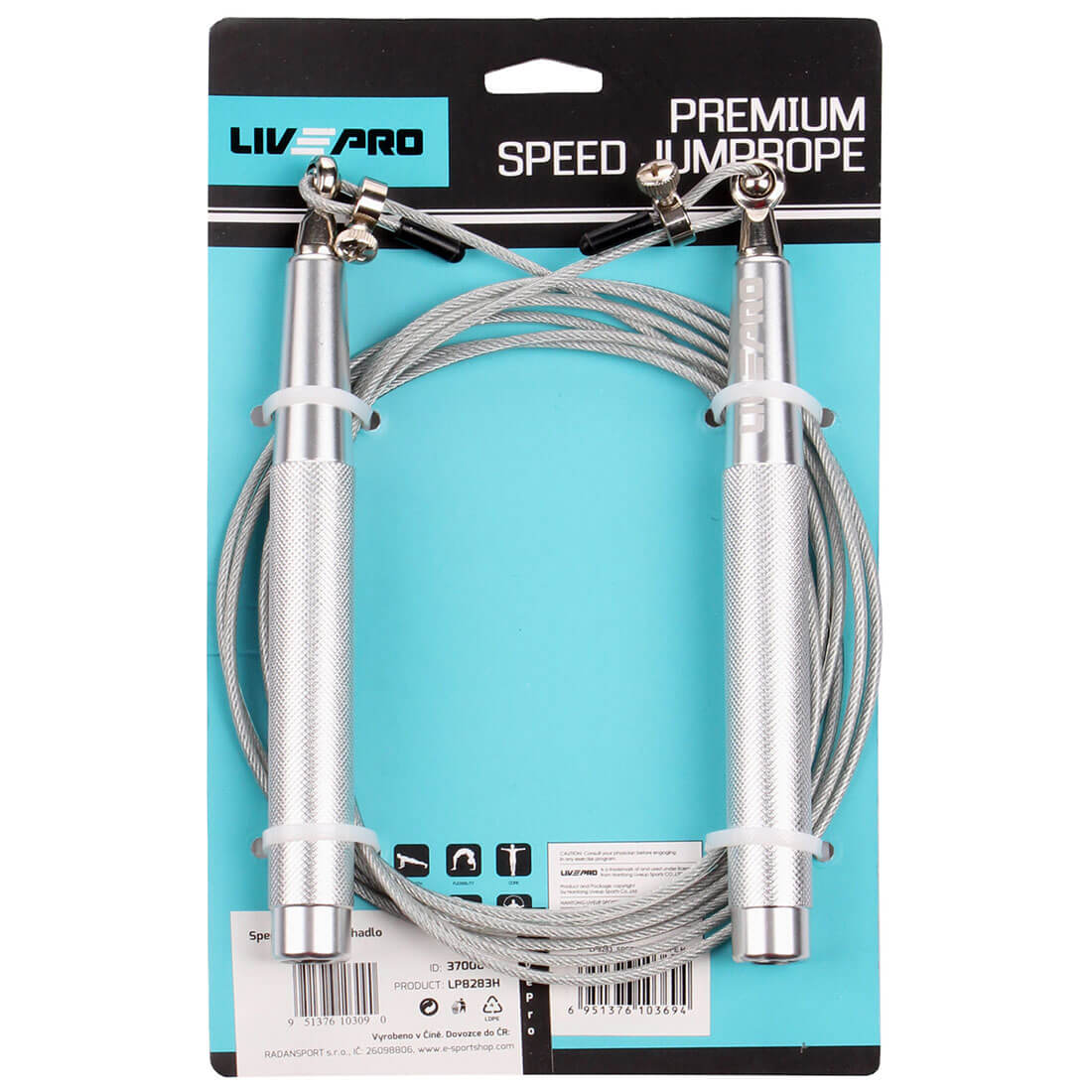 Livepro Weighted Speed Jump Rope Livepro Weighted Speed Jump Rope