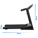 Xterra TR180 Treadmill measurement