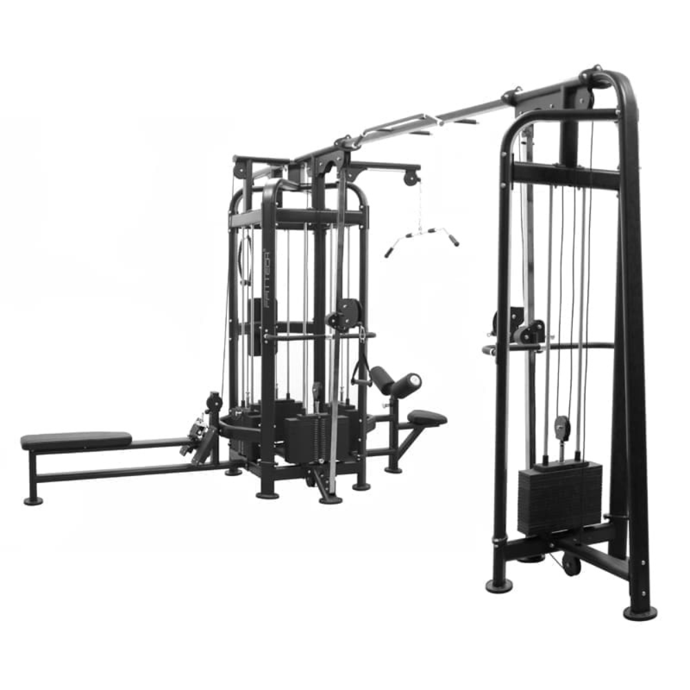 Cable crossover multi gym