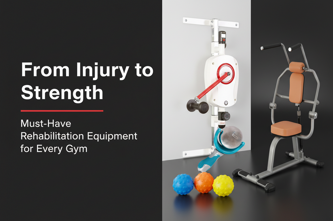 From Injury to Strength: Must-Have Rehabilitation Equipment for Every Gym
