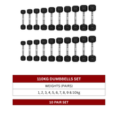 110kg-Rubber-Hexagonal-Dumbbell-Set-1kg-to-10kg-Pairs