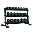220kg-Urethane-Round-Dumbbells-Set-with-3-Tier-Rack-2kg-to-20kg-01