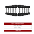 30kg-Rubber-Hexagonal-Dumbbell-Set-1kg-to-5kg-Pairs