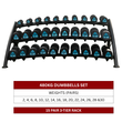 480kg-Urethane-Round-Dumbbells-Set-with-15-Pair-3-Tier-Rack-LP8903-2kg-to-30kg