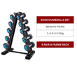 60Kg-Urethane-12-Sided-Dumbbells-Set-With-5-Pair-Vertical-Rack-2kg-to-10kg