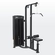 Lat pulldown machine	Upper body workout machine