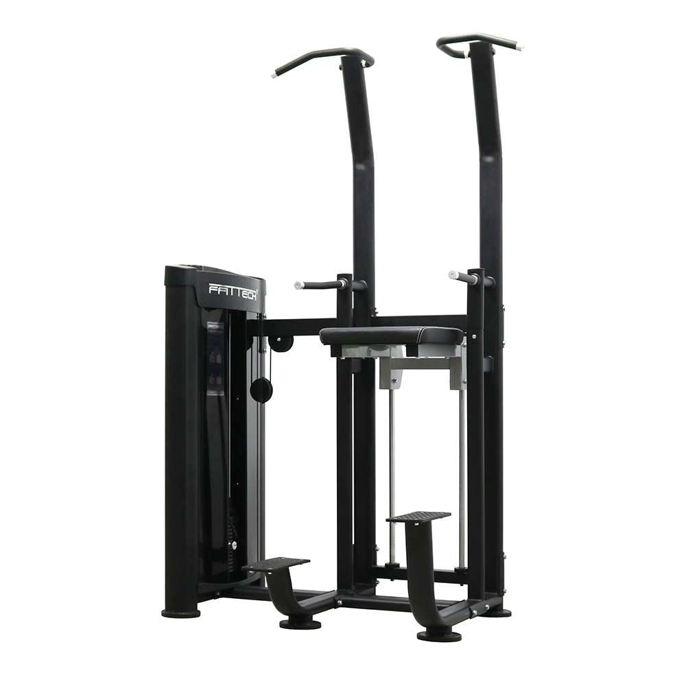 Assisted chin dip machine	Bodyweight training equipment