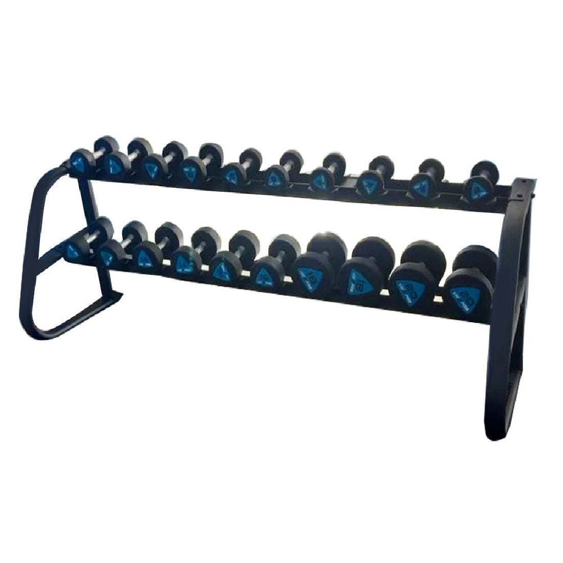 Dumbbell Set with 2 Tier Rack