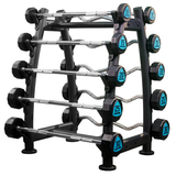 Premium-Urethane-12-Sided-Fixed-Barbell-Set-with-10-Barbell-Rack-Straight-EZ-Curl-10-to-30Kg-01
