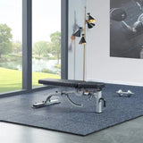 Premium Commercial Rubber Tiles Black with White Speckles - 20mm