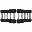 Buy Rubber Hex Dumbbells 2kg–10kg Set | Home Gym Equipment Singapore