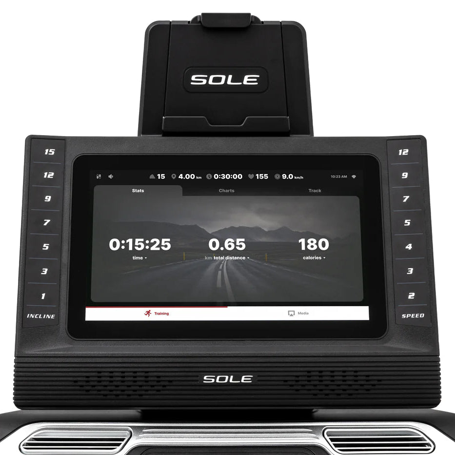 sole st90 treadmill slat touch screen display