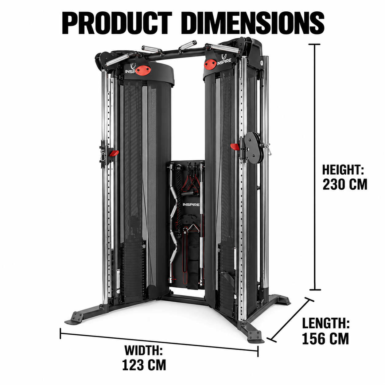 Inspire CFT1 Commercial Functional Trainer