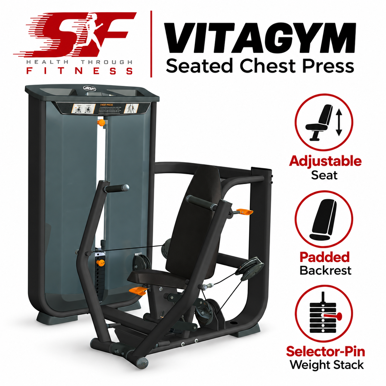 VitaGym Seated Chest Press
