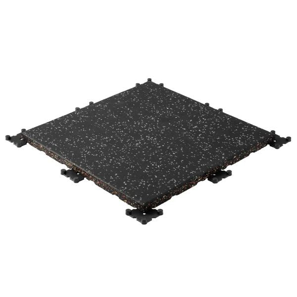Premium Connector Tile Series - Black with White Speckles - 30mm