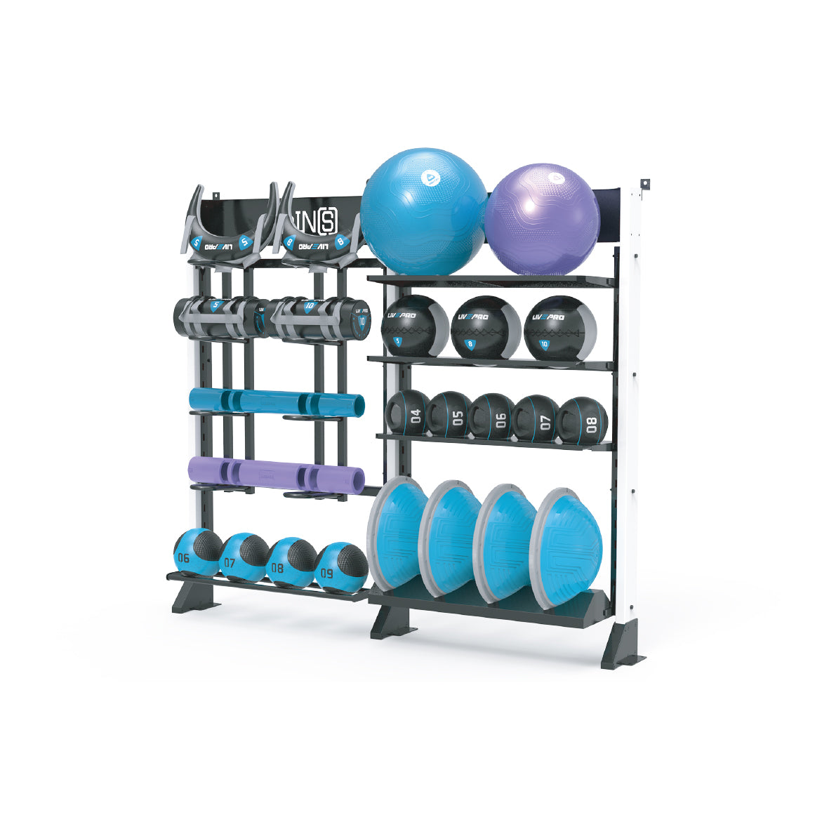 Double storage rack GS/DS-2