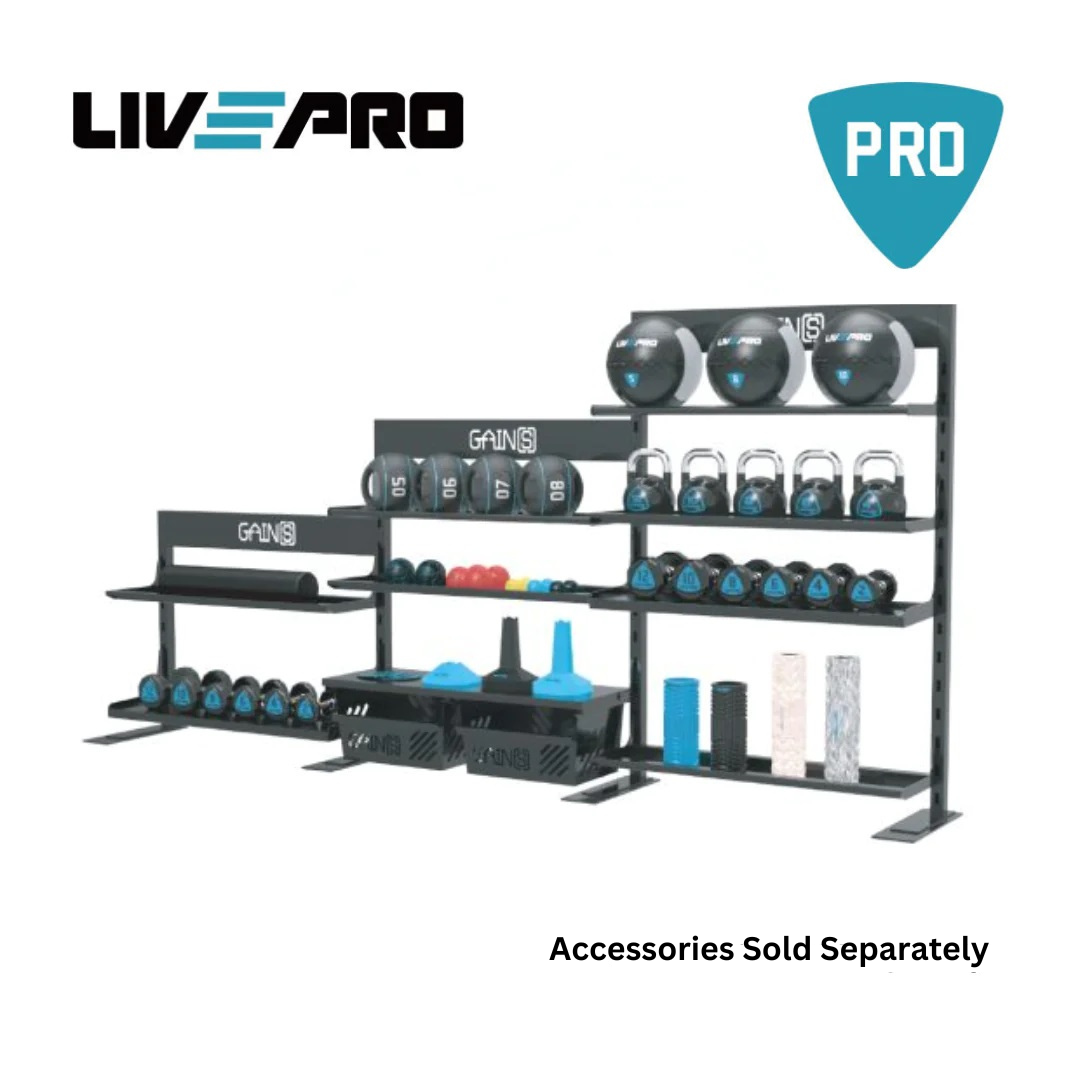 Triple simple storage rack GS/TS