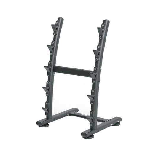 12 Sided Urethane Fixed EZ Curl Barbells Set with Rack Sole Fitness Singapore