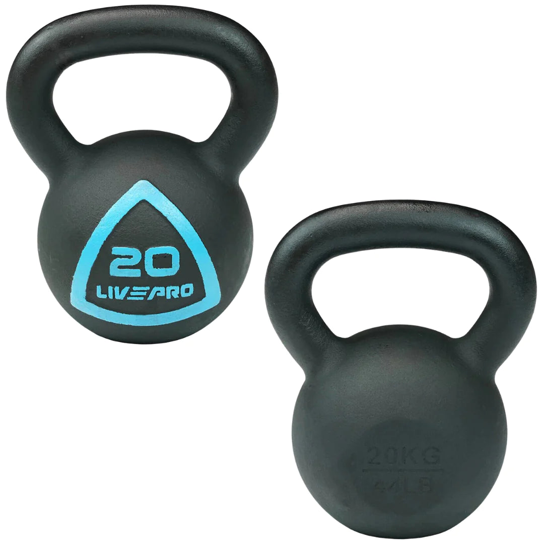 Cast Iron Kettlebells Set (20 & 24kg)