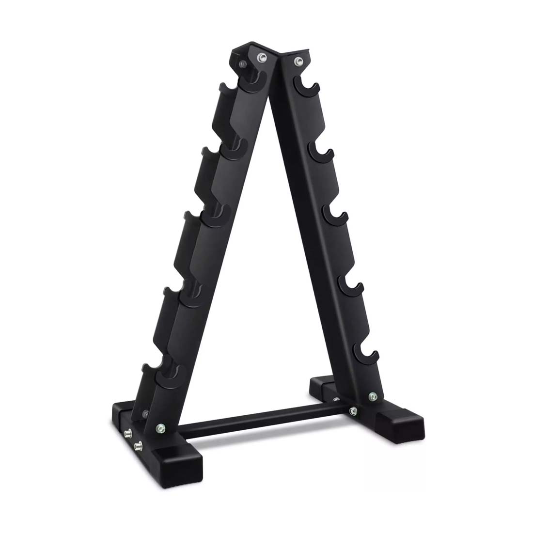 Hex Dumbbell Set with A Frame Rack