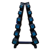 Premium Rubber Dumbbells (2.5kg to 15kg) Set