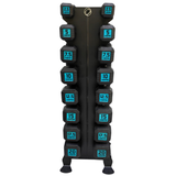 Premium Rubber Dumbbells (2.5kg to 20kg) Set