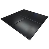 Premium Commercial Rubber Tiles Black - 20mm