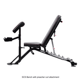 Inspire SCS Bench Attachment & Rack Combo