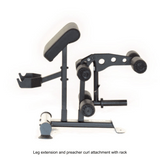 Inspire SCS Bench Attachment & Rack Combo