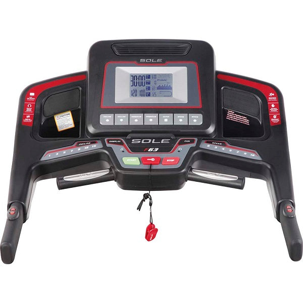 Sole F63 Treadmill 2016 Model - Display Unit
