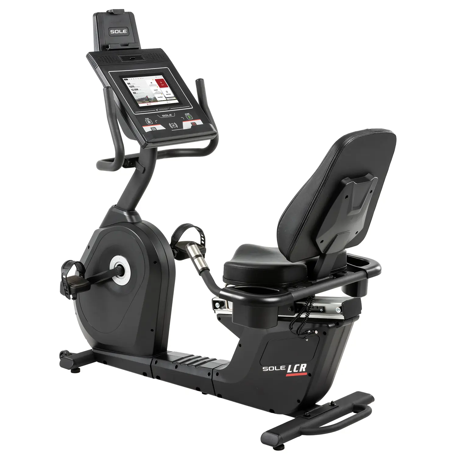 Sole LCR Recumbent Bike Touch Screen