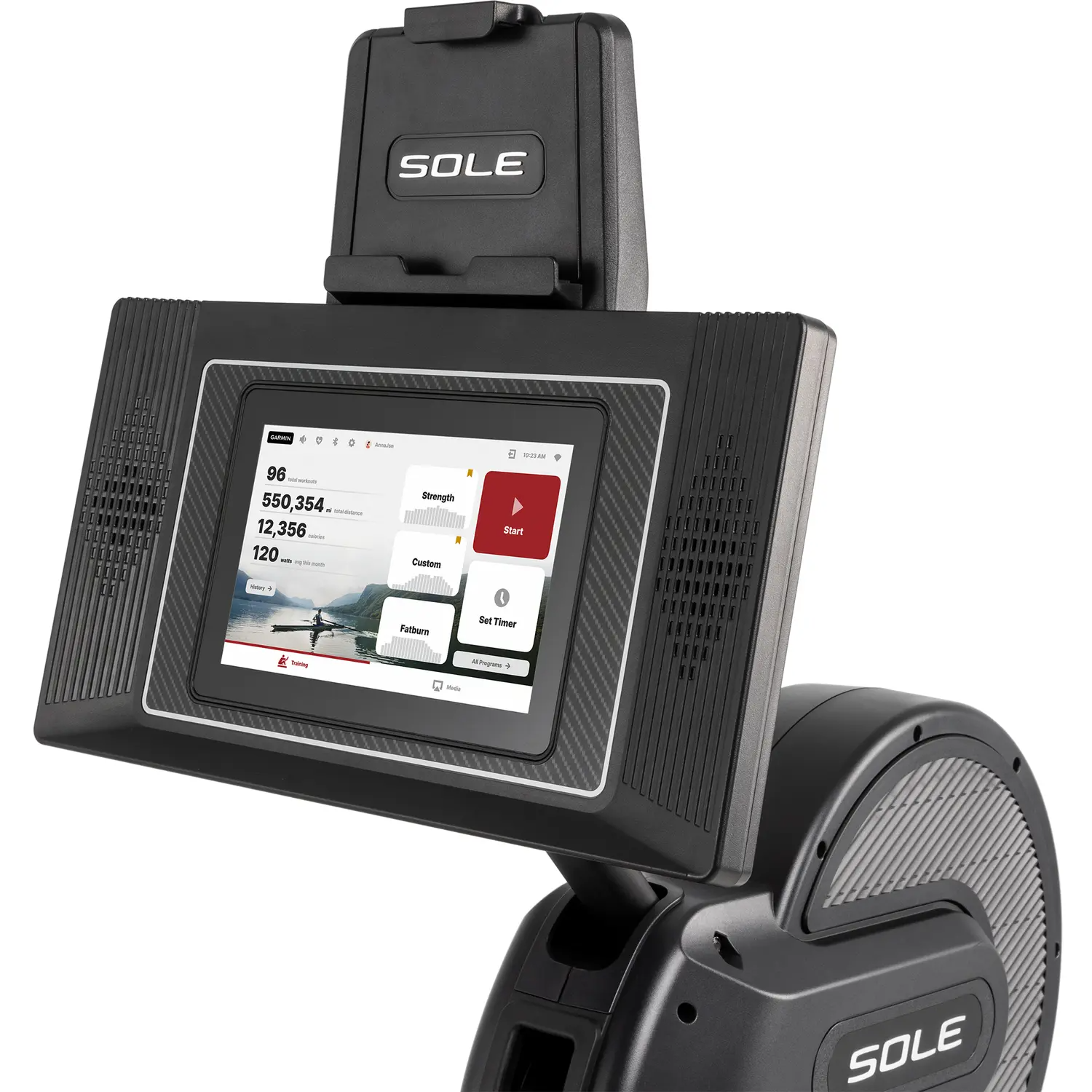 Sole SR550 Rower - Touch Screen - Display Unit
