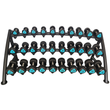 Urethane 12-Sided Dumbbells (2kg to 30kg) Set