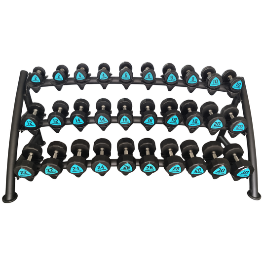 Urethane 12-Sided Dumbbells (2kg to 30kg) Set