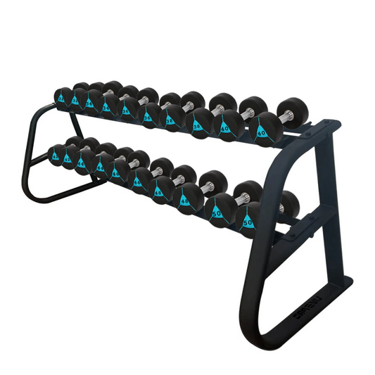 Urethane Round Dumbbells (32kg to 50kg) Set