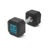 Rubber Octagonal Dumbbells