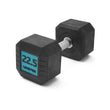 Rubber Octagonal Dumbbells (Sold as Pairs)