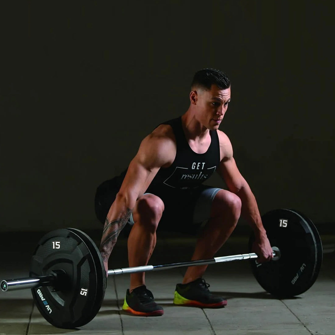 Livepro Rubber Bumper Plates - Sold As Pair (10 to 25kg)