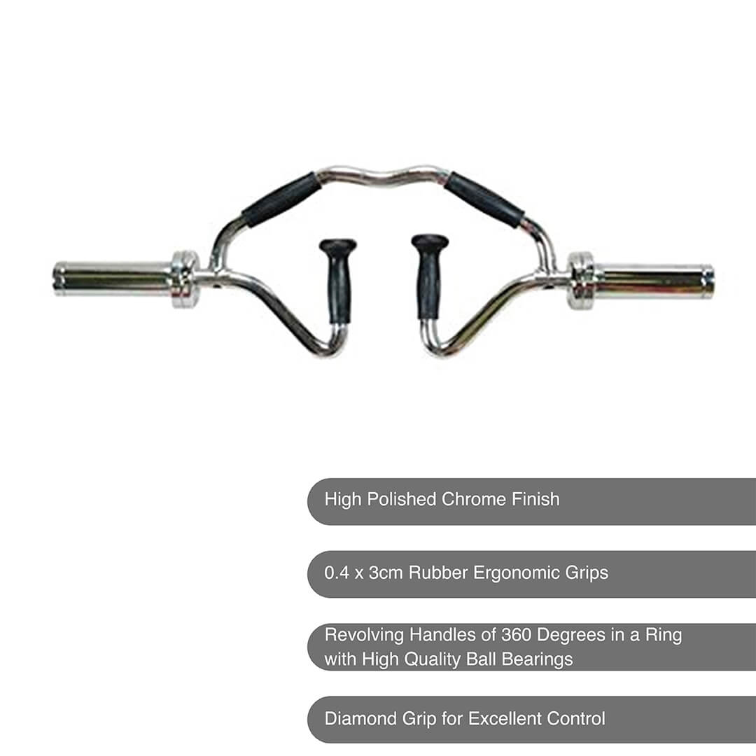 LIVEUP Bi-Tri-Trap Bar Sole Fitness Singapore