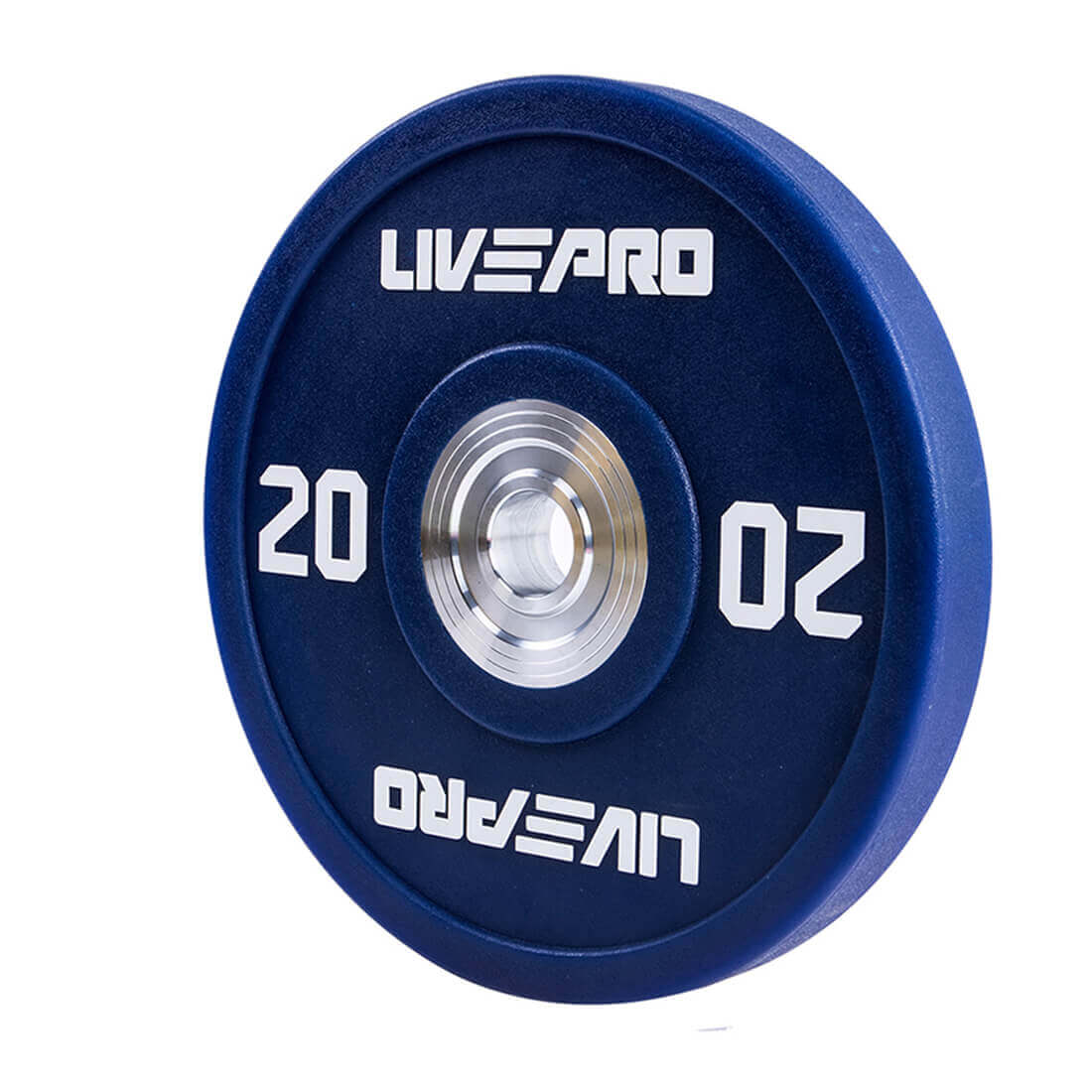 Livepro Urethane Competition Bumper Plates - Sold As Pair (5 to 25kg)