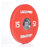 Livepro Urethane Competition Bumper Plates 10kg - Sold As Pair